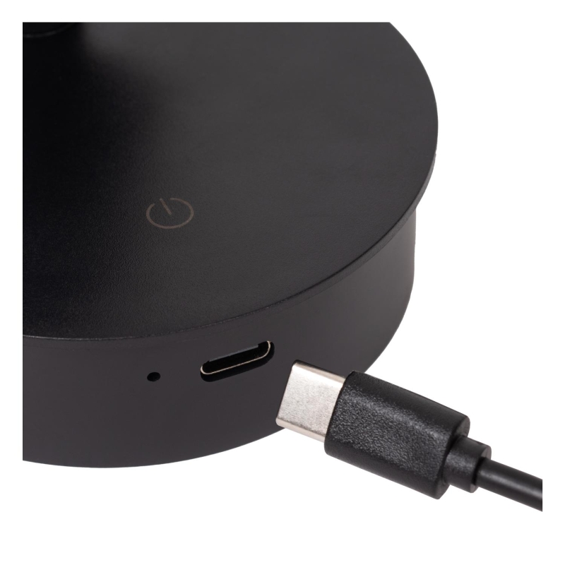 Lucide TONI - Rechargeable Wall spotlight / Wall light - Battery pack - Ø 8,1 cm - LED Dim. - CCT - 1x2W 2700K/4000K - Magnetic - Grey iron